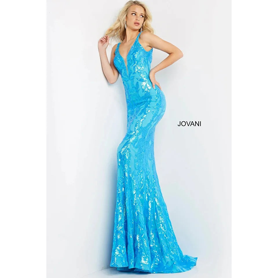 Jovani Sequin Sheath Prom Dress