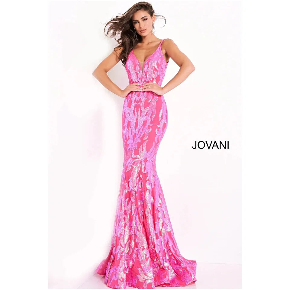 Jovani Sequin Sheath Prom Dress