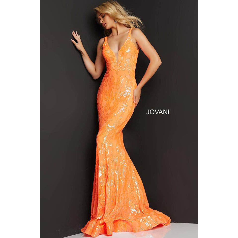 Jovani Sequin Sheath Prom Dress